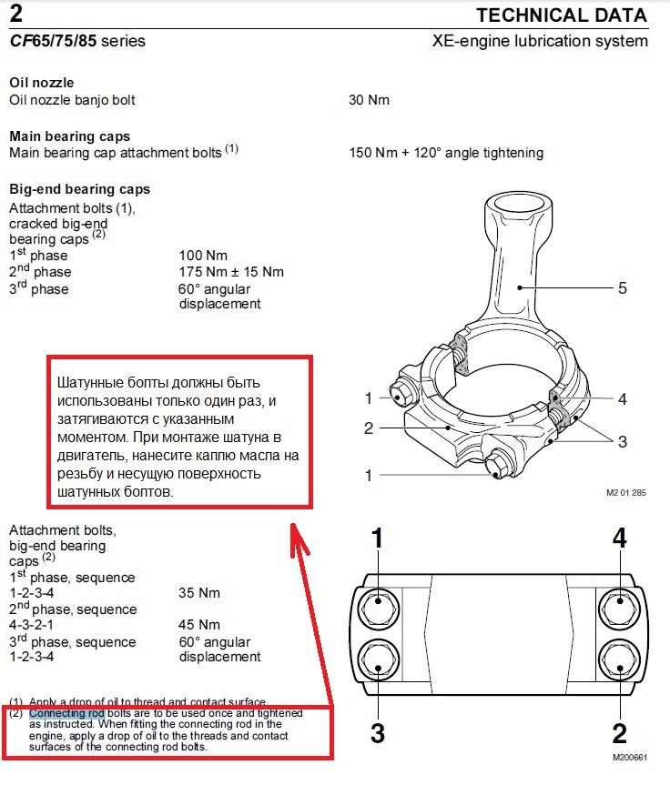 Порядок затяжки шатунов ДАФ.CF.85.380.поможіть.інформацією.потрібні.затяжкі.кор.і.шатунних.вкладишів - f
