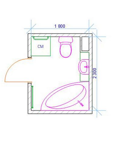 Для ремонта ванной комнаты размеры которой фото 28